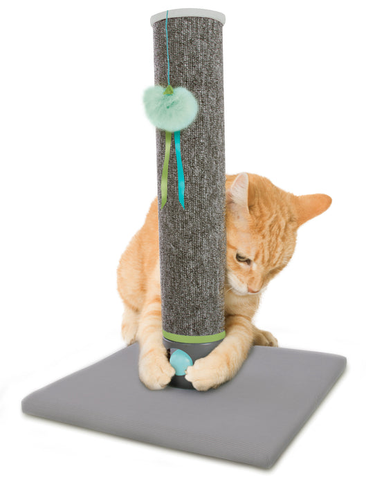 SmartyKat - Playful Post Carpet Cat Scratching Post with Toy Base