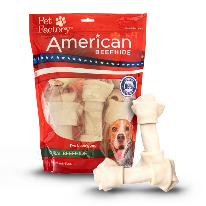 Pet Factory - American Beefhide Bones Value Pack Dog Treats