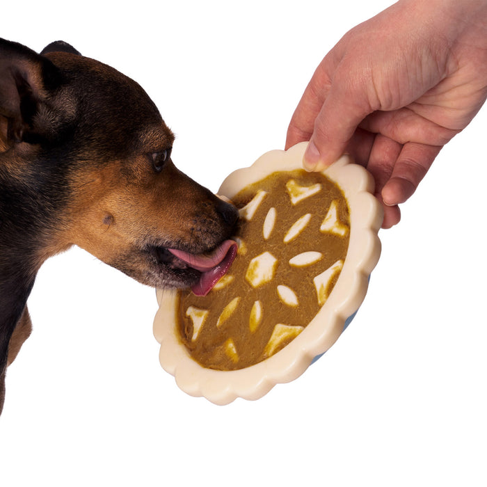 Paws N' Play Pie Slow Feeder Dog Toy