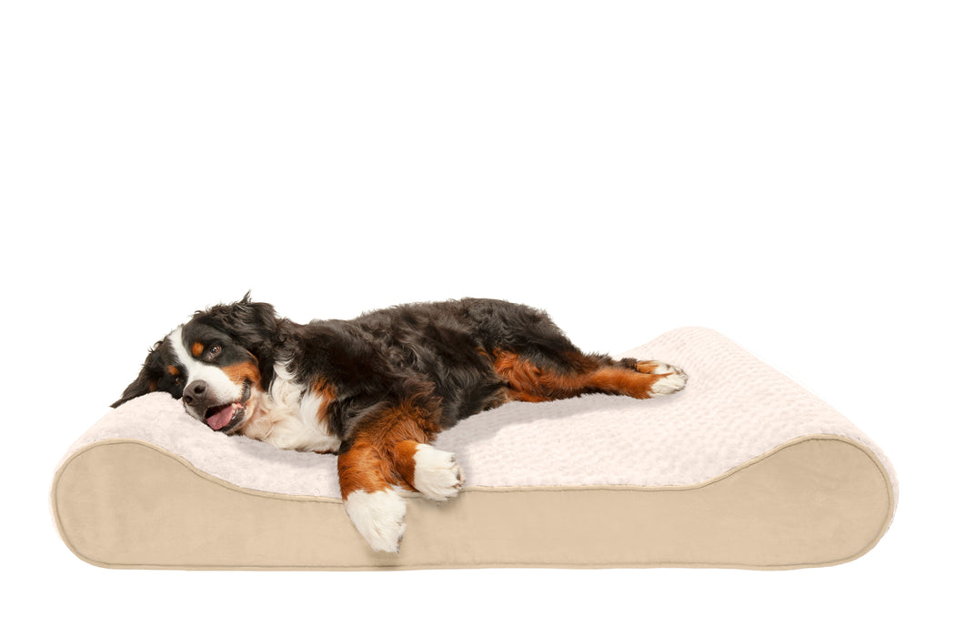 Luxe Lounger Contour Dog Bed - Ultra Plush