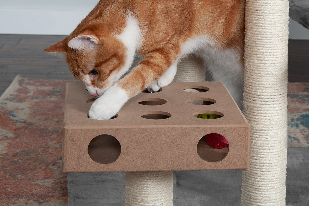 Play Stairs with Cat-IQ Busy Box