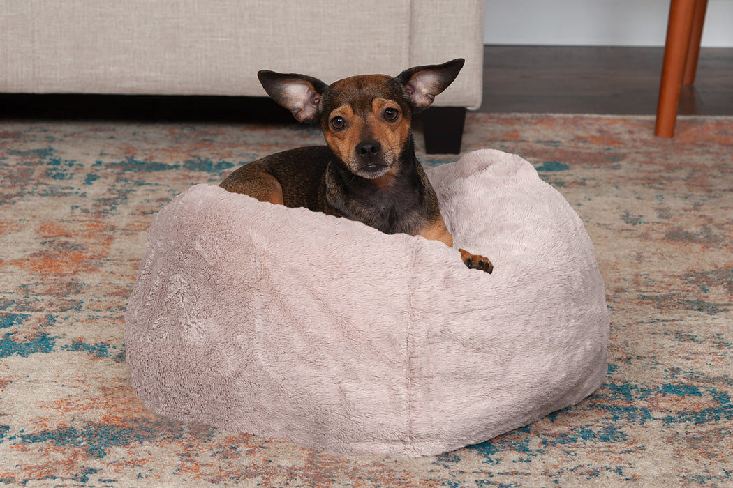 Plush Ball Dog Bed