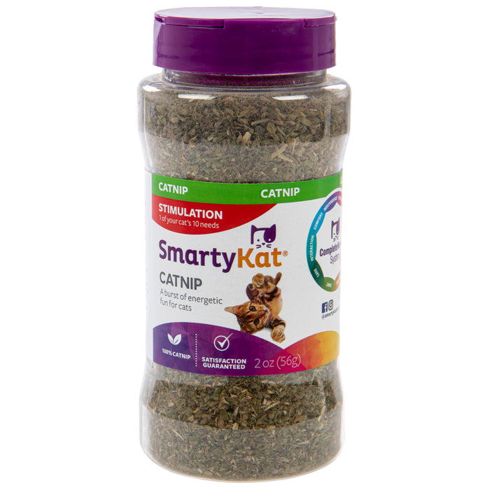SmartyKat USDA Certified USDA Organic Catnip, 2 oz Shaker Cannister