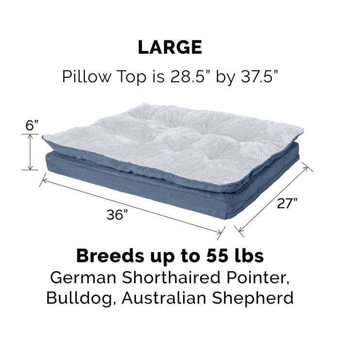 Futon Mattress Protector - Zippered Style - Cotton Terry Bed