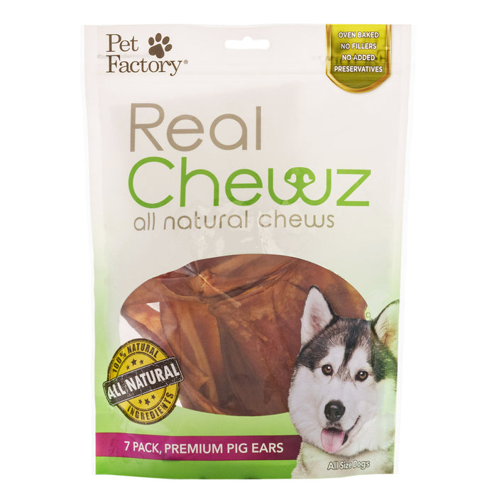 Pet Factory - Real Chewz Premium Pig Ears Dog Treat