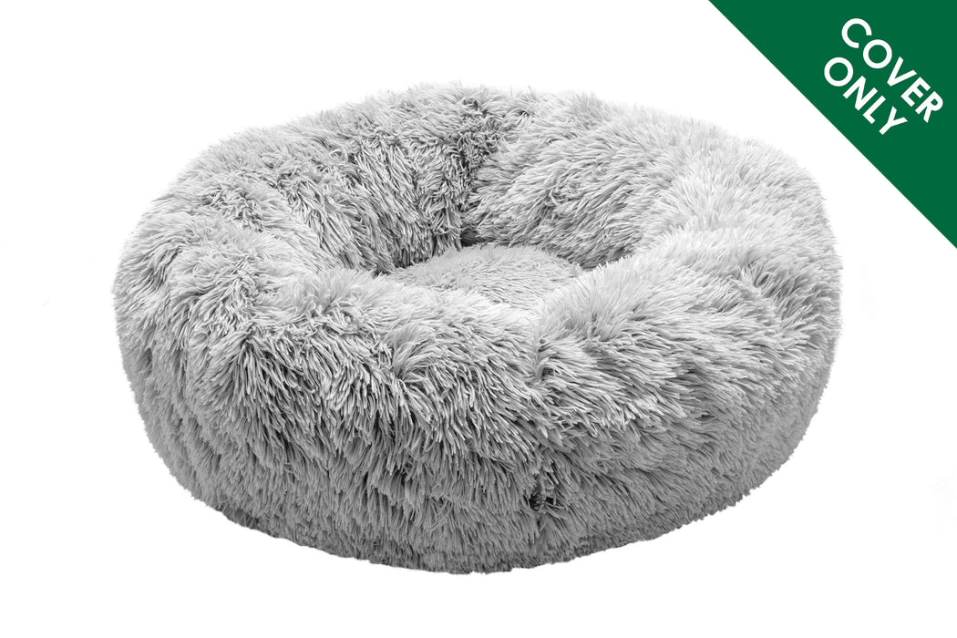 Calming Cuddler Long Fur Donut Dog Bed - Cover