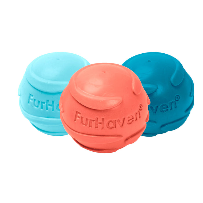 Tough TPR Chewy Dog Toy Balls – Fetch n' Play Toys