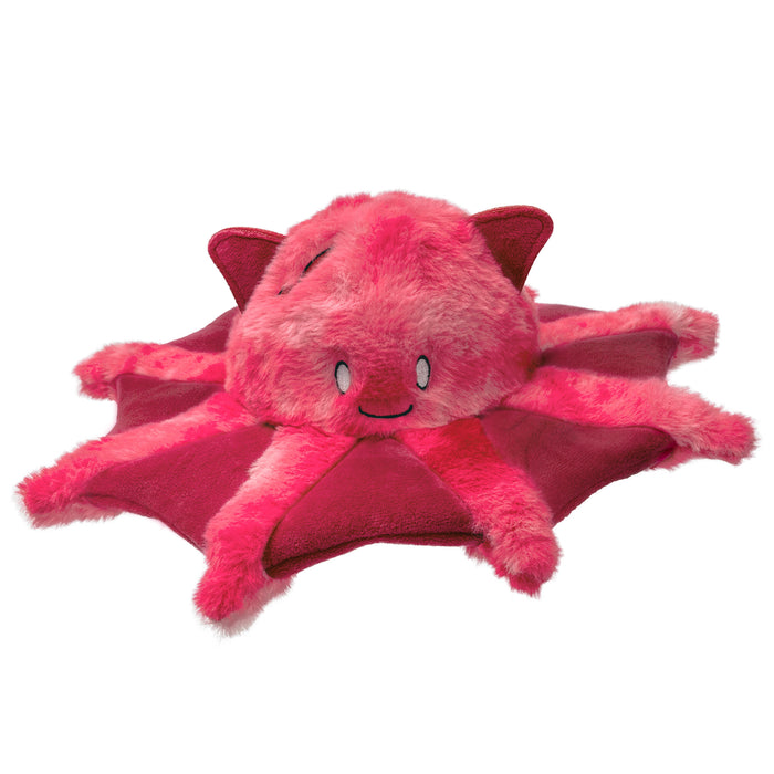 Crinkle Plush Dog Toy - Kraken the Vampire Squid