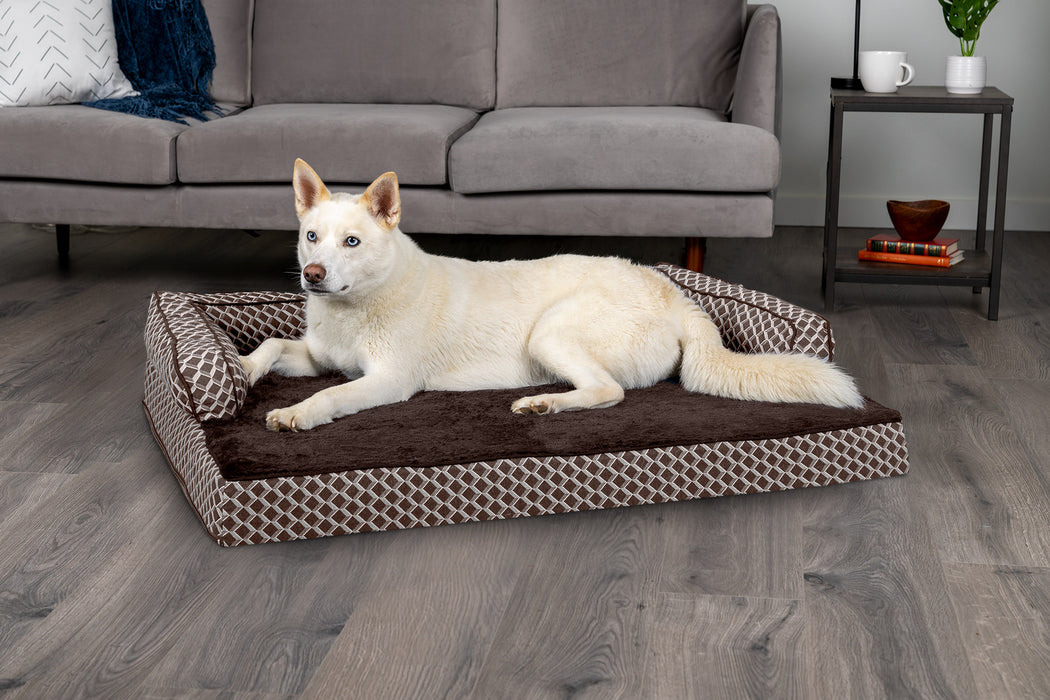 Sofa Dog Bed - Plush & Décor Comfy Couch