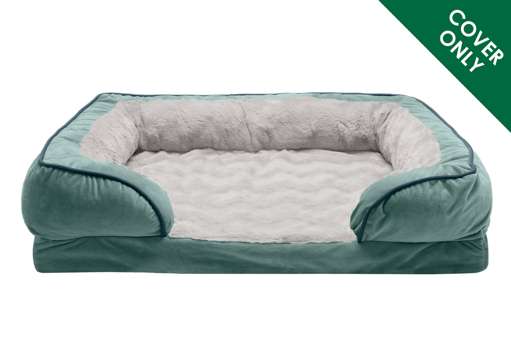 Sofa Dog Bed - Velvet Waves Perfect Comfort - Cover