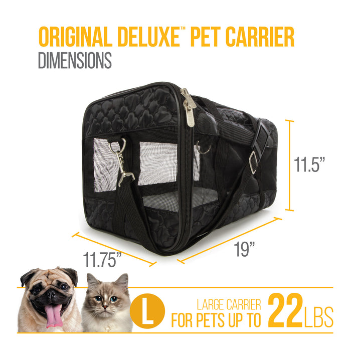 Sherpa - Original Deluxe Lattice Stitch Travel Bag Pet Carrier