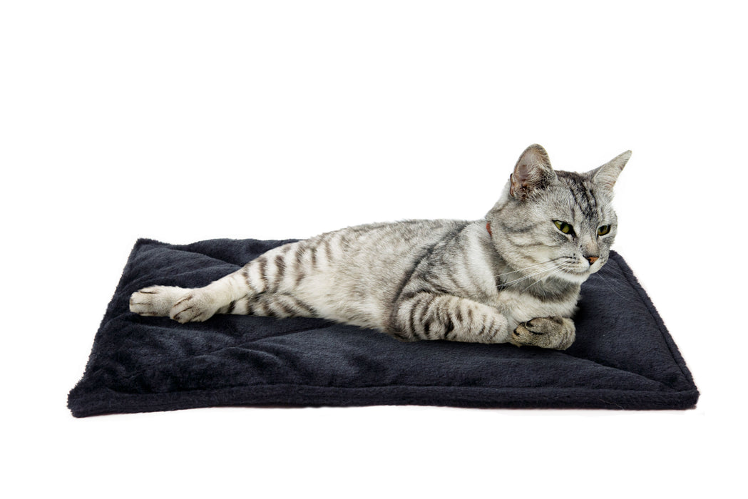 FurHaven ThermaNAP Faux Fur Self-Warming Pet Bed Mat, Snow Leopard