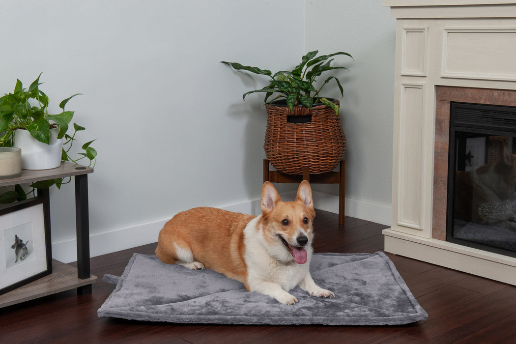 Self-Heating Thermal Crate Mats - Warming Kennel Pads for Dogs
