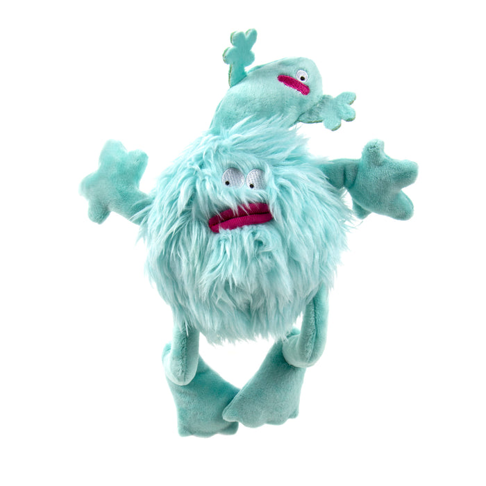 goDog - PlayClean Germs Squeaker Plush Dog Toy
