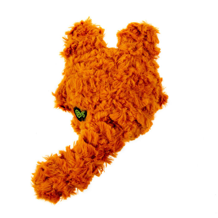 goDog - PlayClean Bush Monster Squeaker Plush Dog Toy