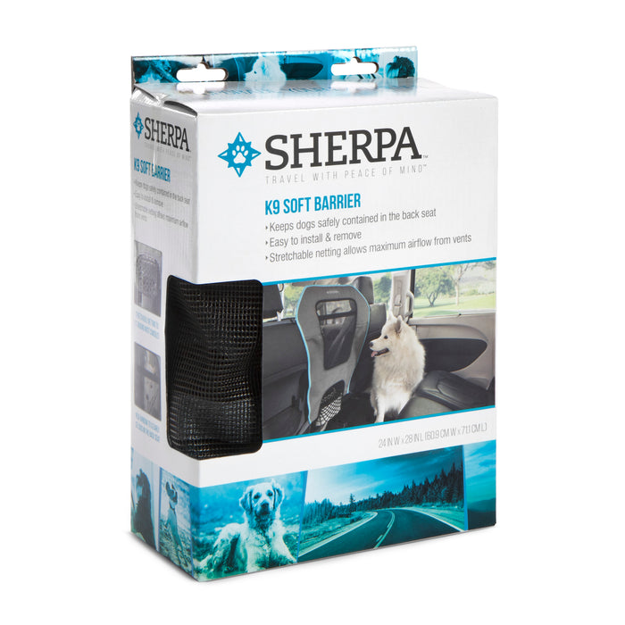 Sherpa - K9 Mesh Universal Car Front Seat Dog Barrier