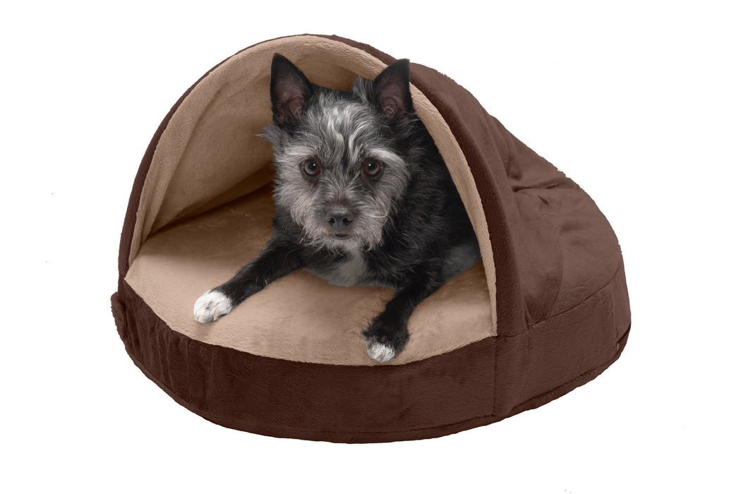 Snuggery Burrow Dog Bed - Microvelvet