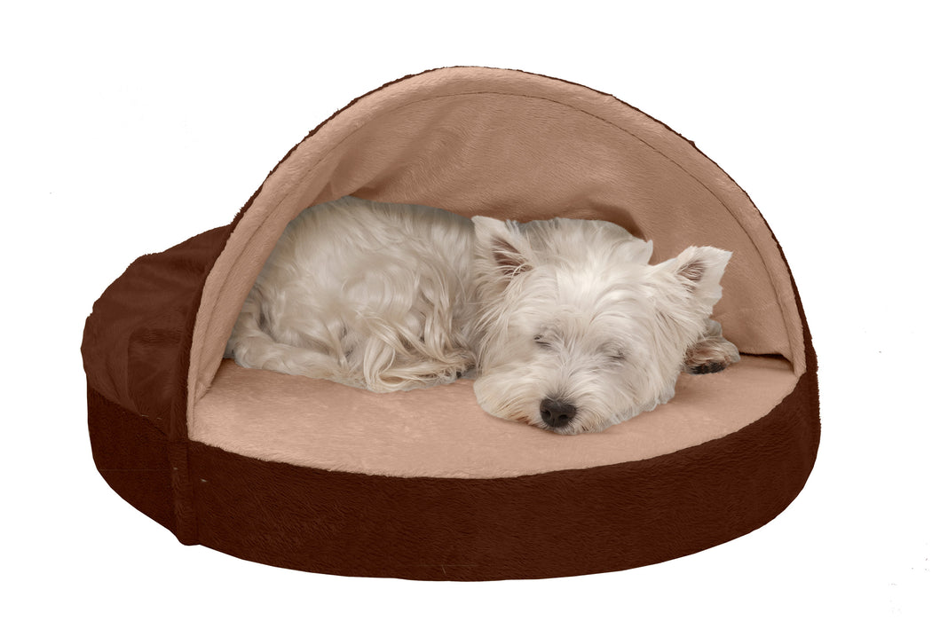 Snuggery Burrow Dog Bed - Microvelvet