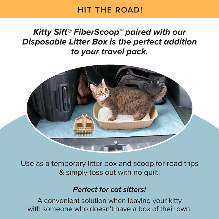 Kitty Sift Eco-Friendly Disposable Litter Scoop