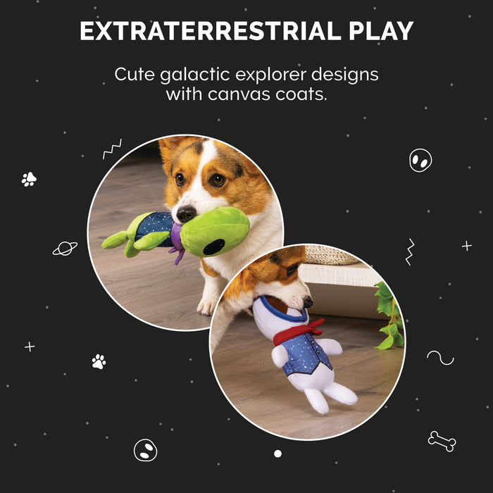 Dapper Dandies Plush Dog Toy Set - Galactic Collection (2PK)