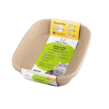 Kitty Sift - Eco-Friendly Litter Box Kit (Pack of 6)