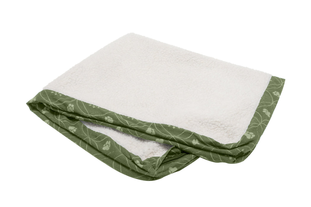 Deluxe Mattress Dog Bed - Paw Decor Print - Cover