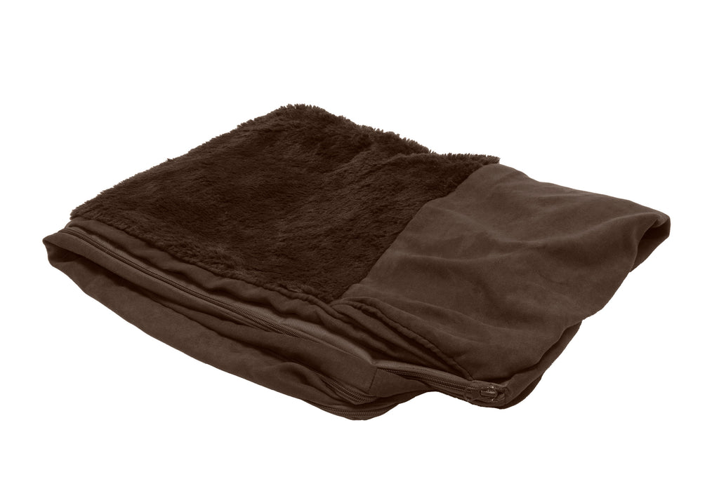 Sofa Dog Bed - Plush & Suede - Cover — Furhaven Pet Products
