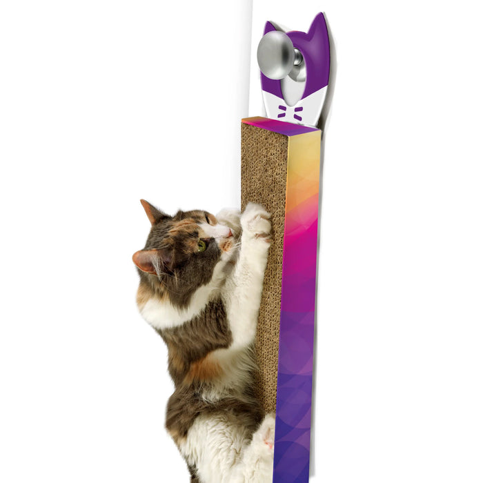 SmartyKat - Scratch Up Hanging Corrugate Cat Scratchers with Catnip (Set of 4)